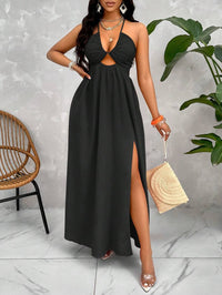 European And American-style Sexy Strapless V-neck Loose-fitting Dress