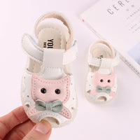 Transparent non-slip rubber toddler shoes