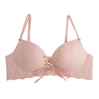 Front drawstring smooth seamless girl underwear