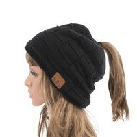 Fleece warm Bluetooth knitted hat