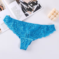 Women's Lace See-through Mesh Jacquard Underwear
