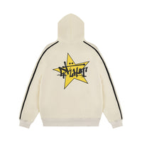 Loose Stars Bar Hooded Sweater