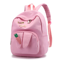 Literary nylon backpack