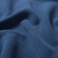 Mid long fleece jacket with hood