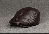 First Layer Cowhide Comfortable And Fashionable Sunscreen Beret