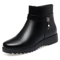 Female Flat Bottom Flat Heel Suede Boots