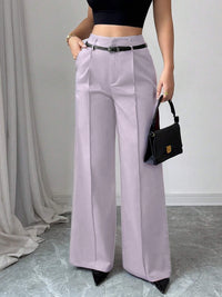 Versatile Summer Draping Slimming Wide-leg Suit Pants