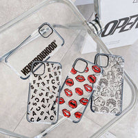 Tide brand sticker transparent phone case