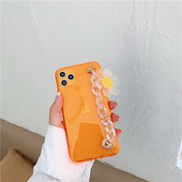 Smiley chain phone case
