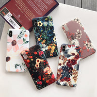 Vintage flower phone case