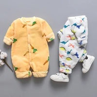 Soft Fleece Rompers!