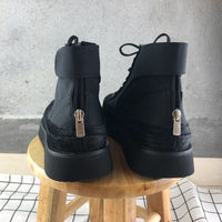 Autumn And Winter All-Match Boots Men's High-Top Thick-Soled British Style