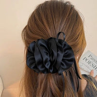 Elegant Sophisticated Bun-style Ponytail Clip For The Back Of The Head