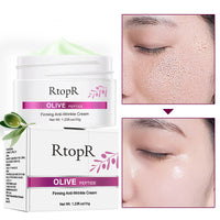 Olive peptide cream