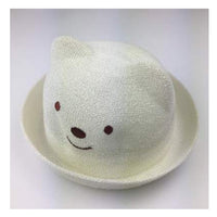 month baby straw boy sun hat