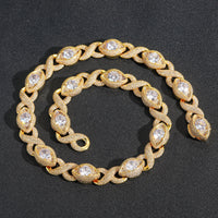 Micro-pave Zircon Personalized Hip-Hop Mens Necklace