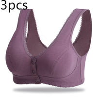 Sports Cotton Women's Large Size Vest Without Steel Ring