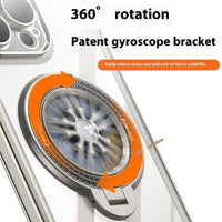 Simple And Stylish Magnetic Bracket Gyro Phone Case