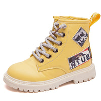 Children's Riding Boots High-Top Cotton School Sneakers