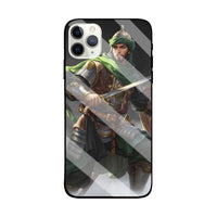 Compatible with Apple , Arabic cartoon glass phone case