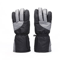 Usb electric five-finger ski gloves