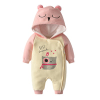 Cute Baby Knitted Cotton One-piece Crawling Suit