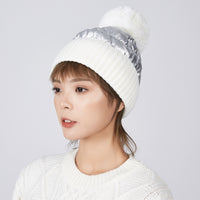 All-match thick woolen hat, ladies warm hat, knitted hat