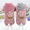 Teddy Bichon Pomeranian Chihuahua Plush Cotton Coat