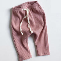 Knitted webbing big PP pants