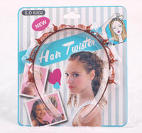 Hollow woven headband