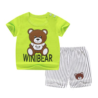Children's short sleeve suit