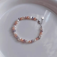 Natural Freshwater Baroque Pearl Necklace Accessory For Women
