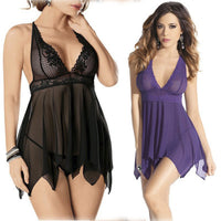 Sling lace nightdress
