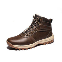 Men's high top plus cashmere shoes