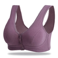 Sports Cotton Women's Large Size Vest Without Steel Ring