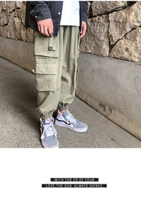 Hip-hop loose overalls boys