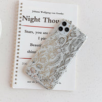 Plant leaf phone case