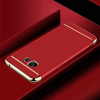 Frosted three-segment mobile phone case