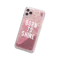 Do What You Love Liquid Glitter Case