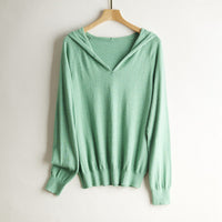 Pure Wool Skin-friendly Front Line Ready-made Garments Hooded Sweater