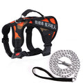 Dog Chest Harness Vest Type Traction RopeRed