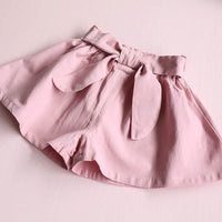 Two Piece Floral Embroidered Jacket With Bow Shorts