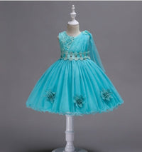 Bow mesh dress