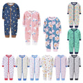 Pure cotton flat foot one-piece baby romper