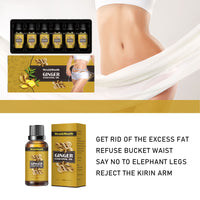 Ginger Body Shaping Essential Oil Massage Firming Belly Thigh Muscle Moisturizing Skin Body Shaping Essential Oil