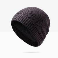 Winter hat men's knitted hat