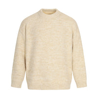 Men's Sweater Base Layer Loose Casual Longsleeve Knitted Top
