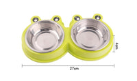 Cartoon pet stainless steel bowl