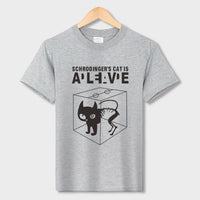 Han Hent The Big Bang Theory Shirt Schrodinger''s Cat T-shirt S Men Swag Funny Cotton Short Sleeve T Shirt S Summer T Shirt Homme