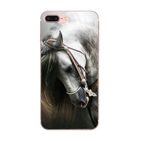 Compatible with Apple , Painted protective cover animal race phone case